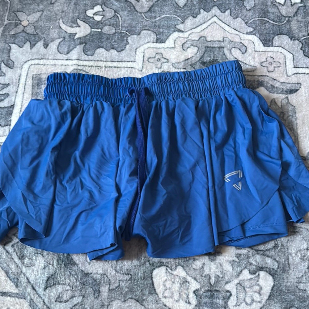 Blue Athletic Shorts